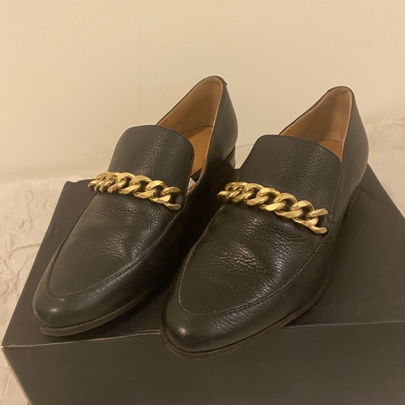 Calvin Klein Women's Fanna Chain Loafers, black size 5, Hardly worn! - Picture 2 of 8